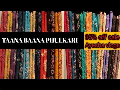 taana baana phulkari sale today